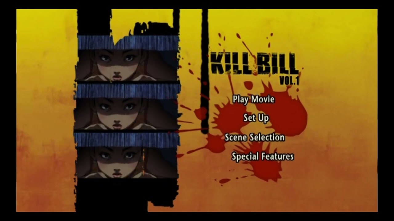 Kill Bill Vol. 1 DVD Menu