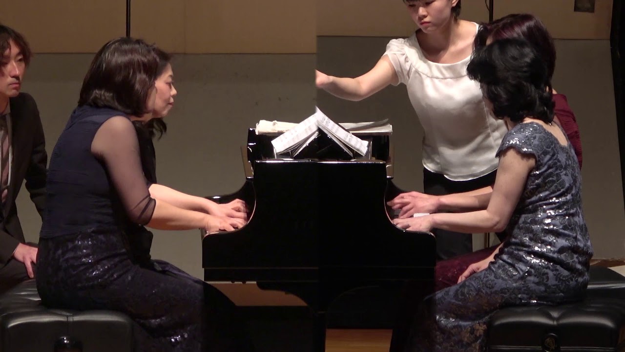 2台8手連弾　ARTIS Piano Ensemble　「モルダウ」（スメタナ）　Moldau  (Smetana)