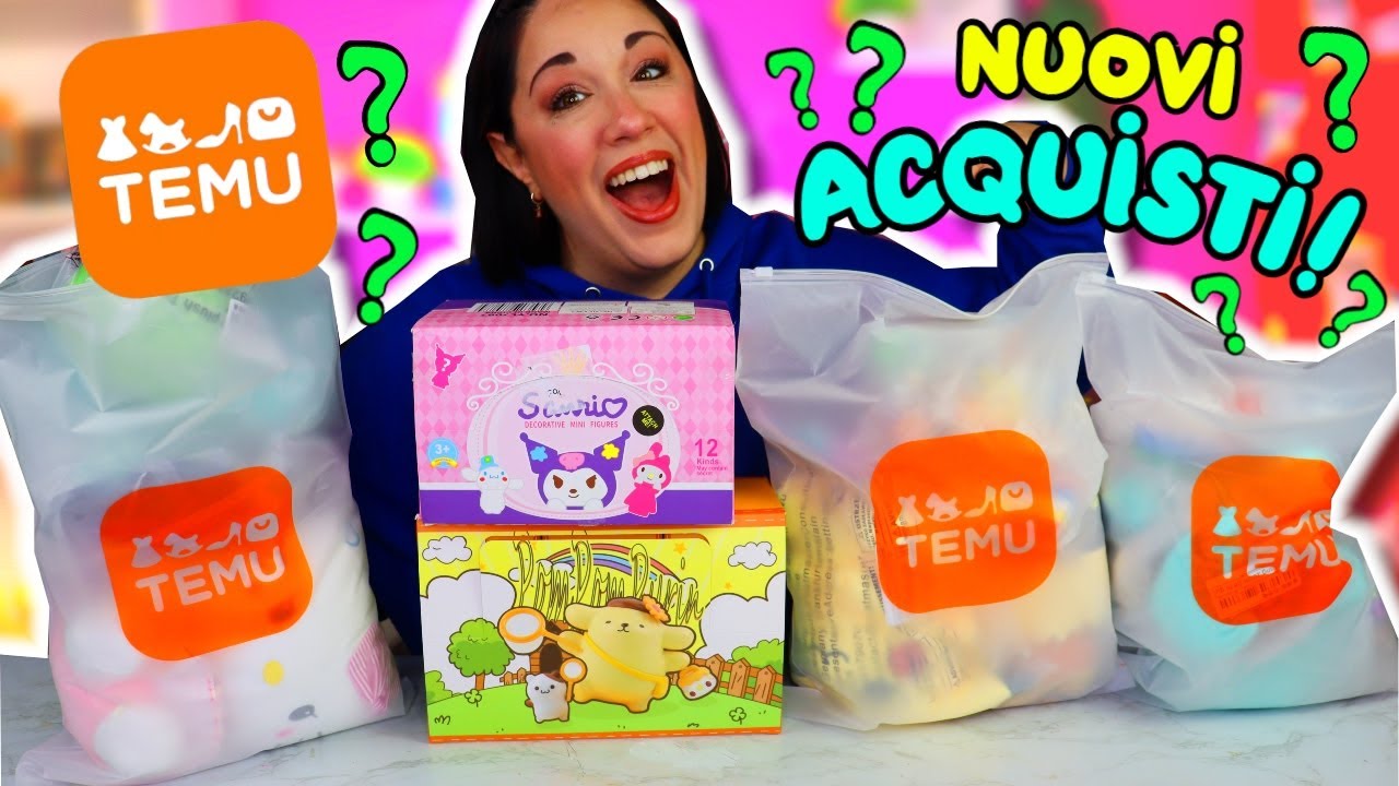Tanti nuovi ACQUISTI da TEMU! BLIND BOX E SANRIO