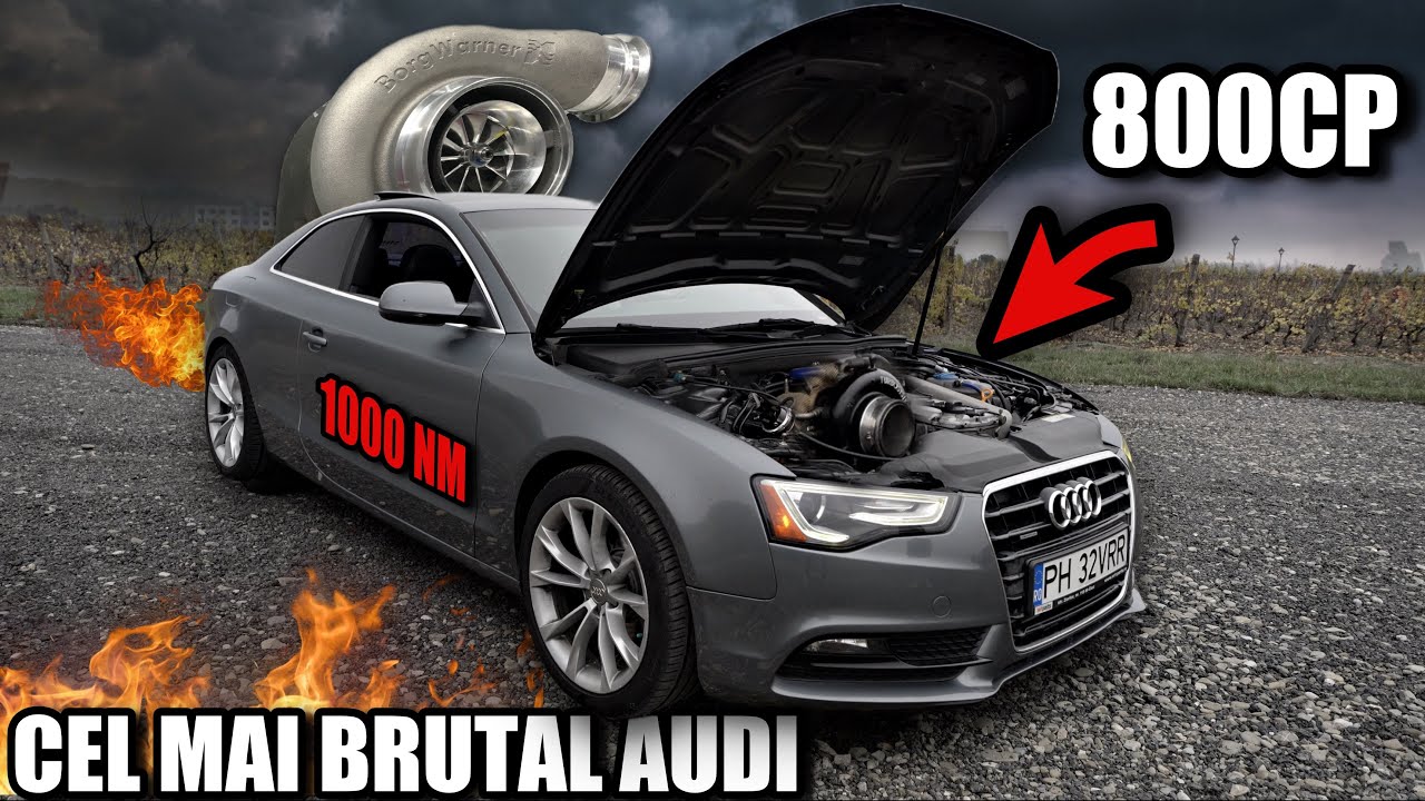 AUDI A5 3.3 VR6 TURBO ( 800CP ) - MONSTRUL DE 1000NM