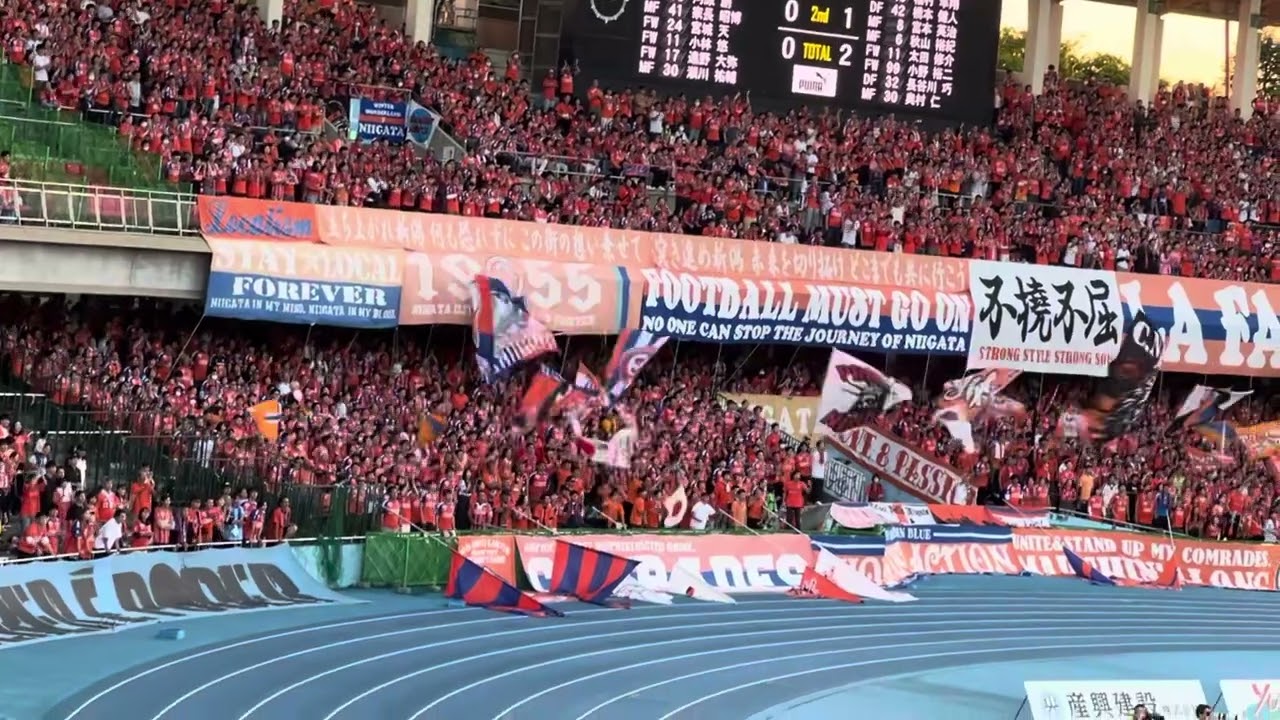 89分追加点の歓喜から試合終了まで、アイシテルニイガターアルビ応援してきましたルヴァンカップ準決勝2ndレグvs川崎フロンターレ