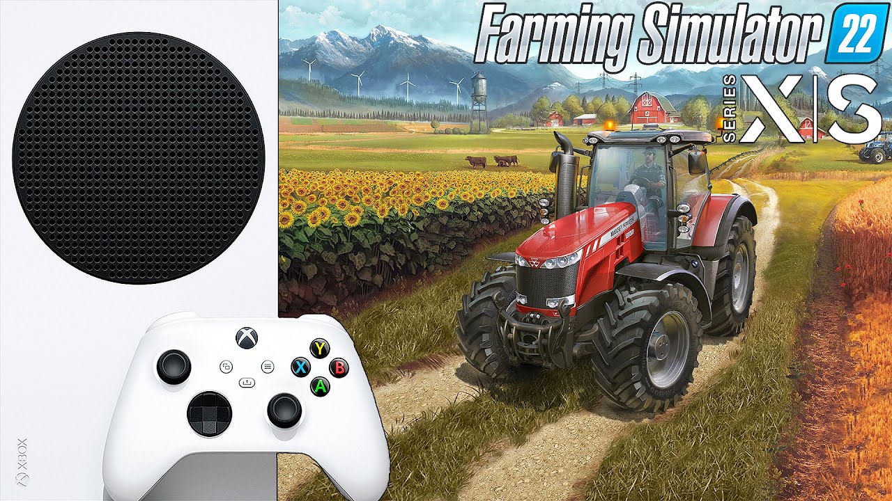 Farming Simulator 22 СТАНЬ НАСТОЯЩИМ ФЕРМЕРОМ Xbox Series S 1080p 60 FPS