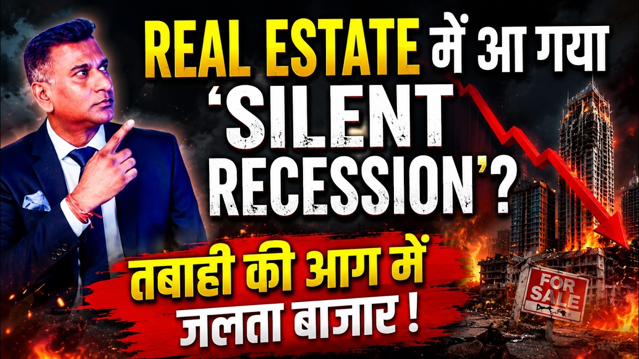 Real Estate में आ गया &lsquo;Silent Recession&rsquo;?  तबाही की आग में जलता बाजार !