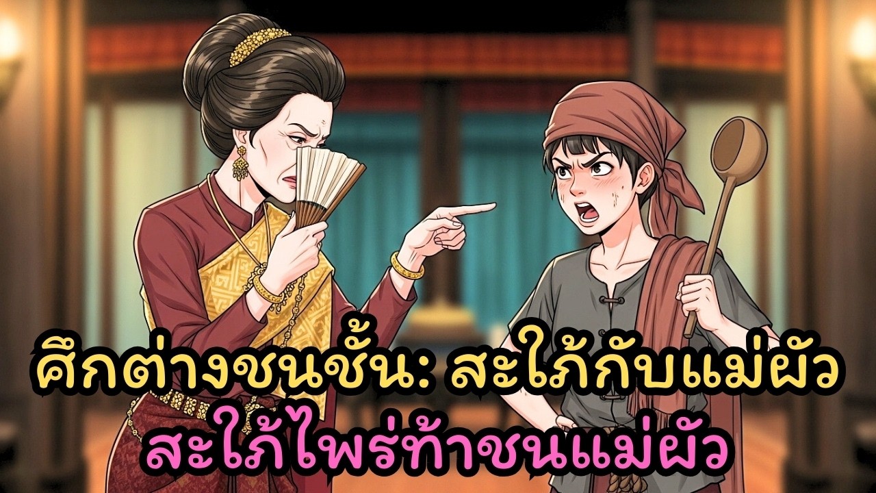 สะใภ้ตลาดสดปะทะแม่ผัวไฮโซ! สงครามชนชั้นที่ไม่มีคำว่าถอย