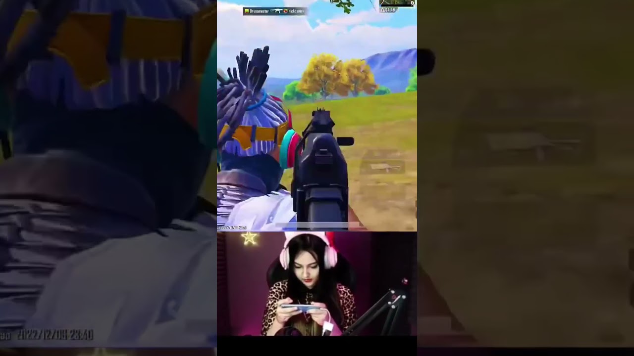 kani gaming -50 on conquerer 🤣 lobby  #shorts #pubg #ytshorts #kani gaming