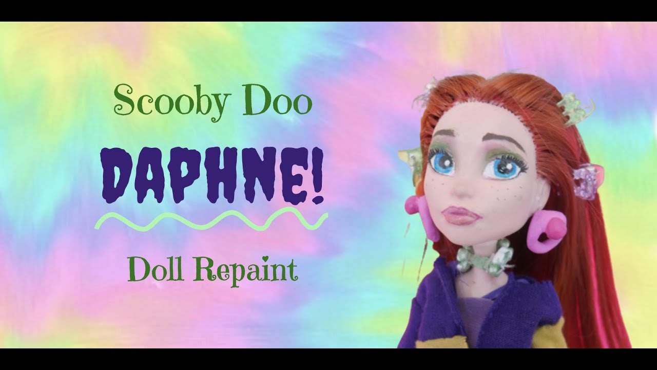 Scooby Doo Daphne Doll Repaint!!!Ollie's Workshop🪦🔍
