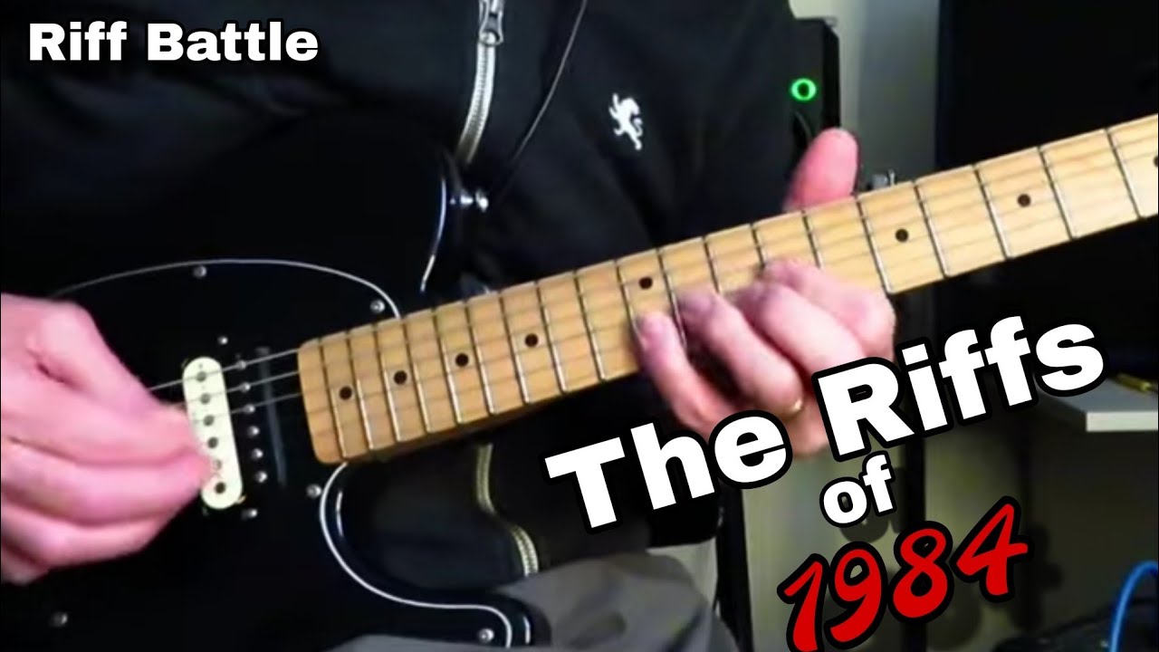 The Guitar Riffs of 1984. It's 
