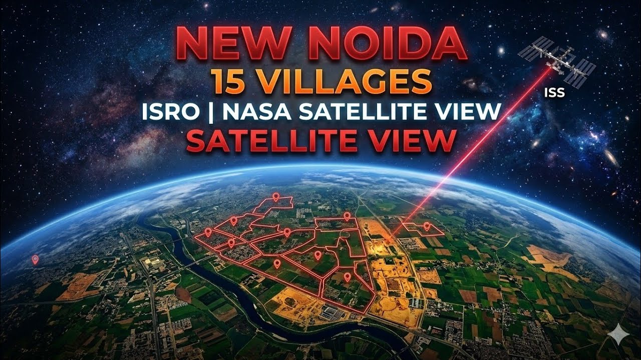 New noida 15  villages  2041 Master plan satellite view & sale purchase stop ???