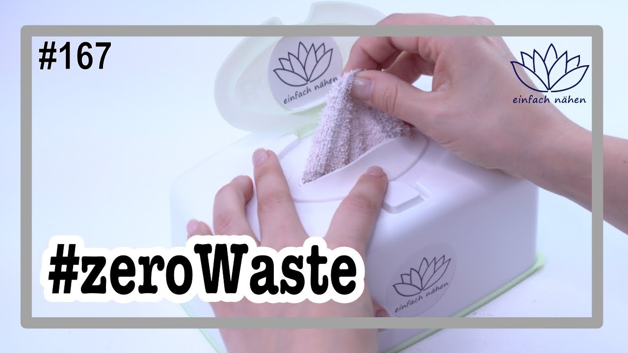 Upcycling | Reinigungstücher aus alten Handtüchern | Zero Waste - mit Anna von einfach nähen
