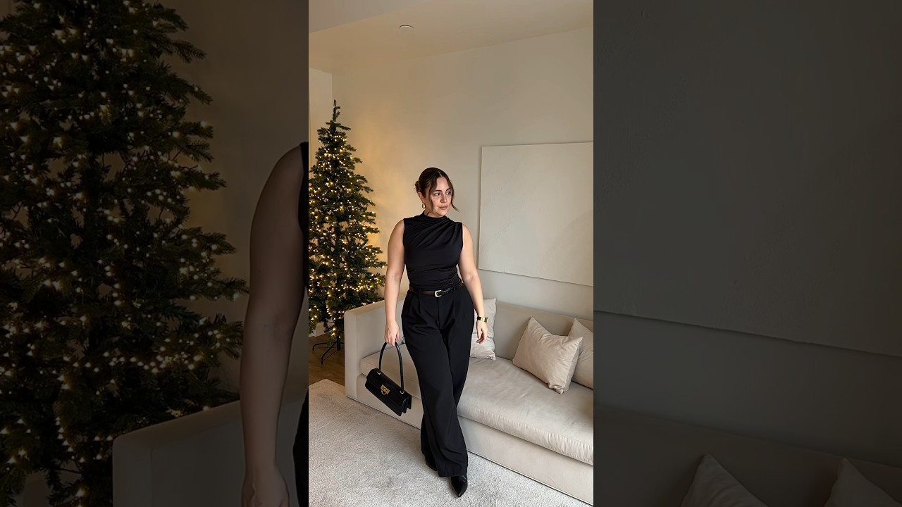 Affordable Classy Holiday Party Outfits 🥂🖤🎄 #fashion #holidays #outfits