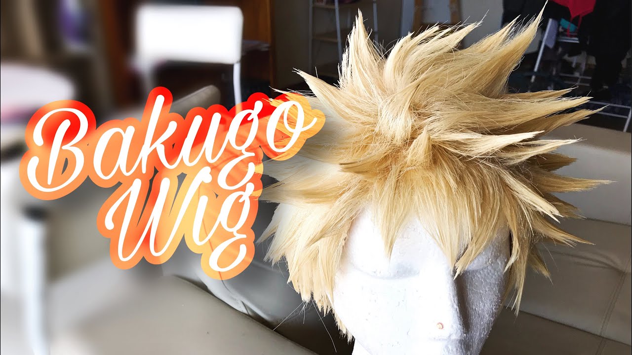 Bakugou Katsuki - Wig Styling