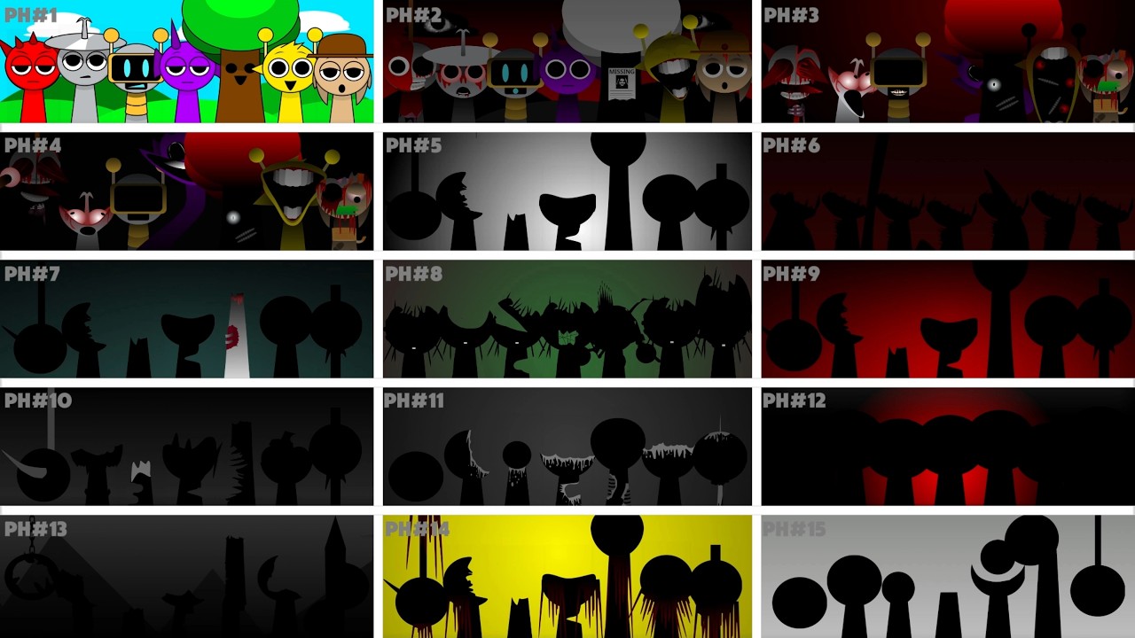 Incredibox Sprunki: But RADDY x CLUKR x FUNBOT x DURPLE x MR.TREE x SIMON x TUNNER - Part 7