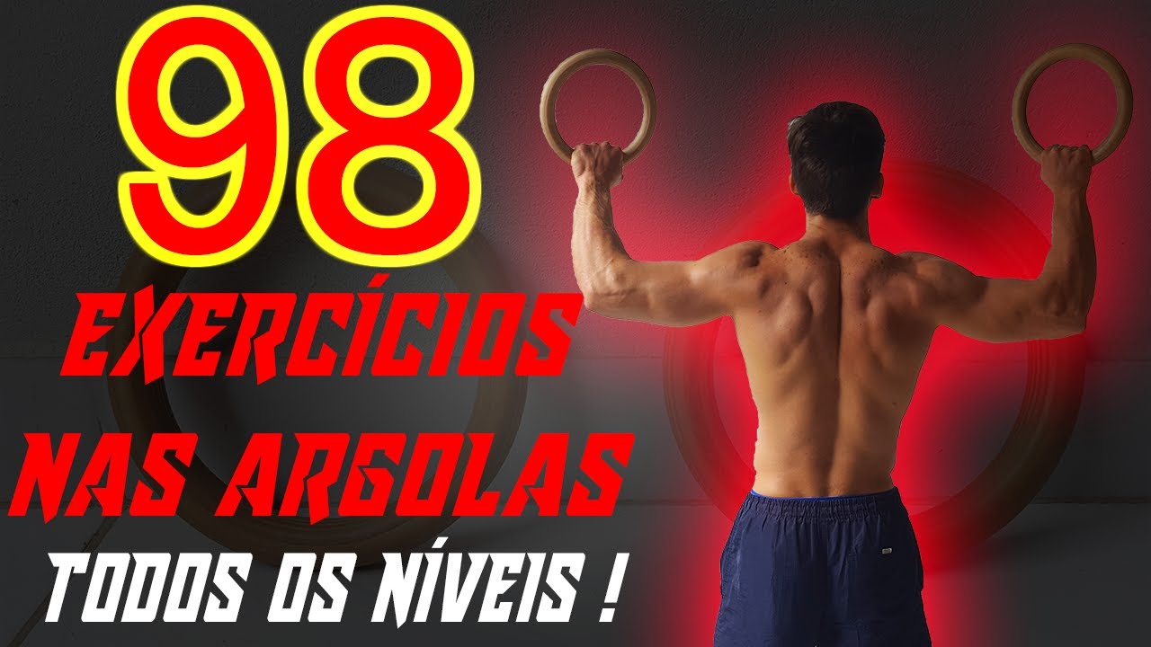 98 EXERCÍCIOS nas Argolas em 10 MINUTOS