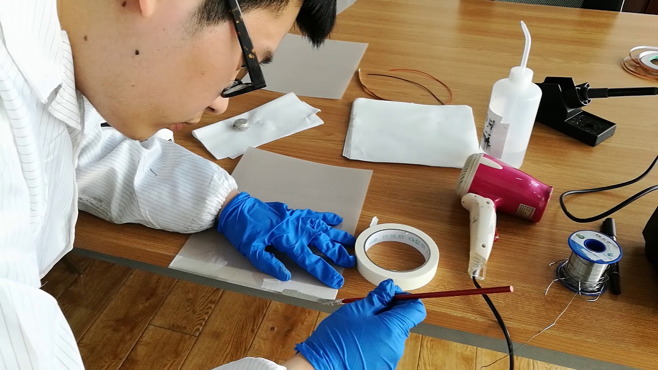 ESWITCH how to make electrodes on PDLC film