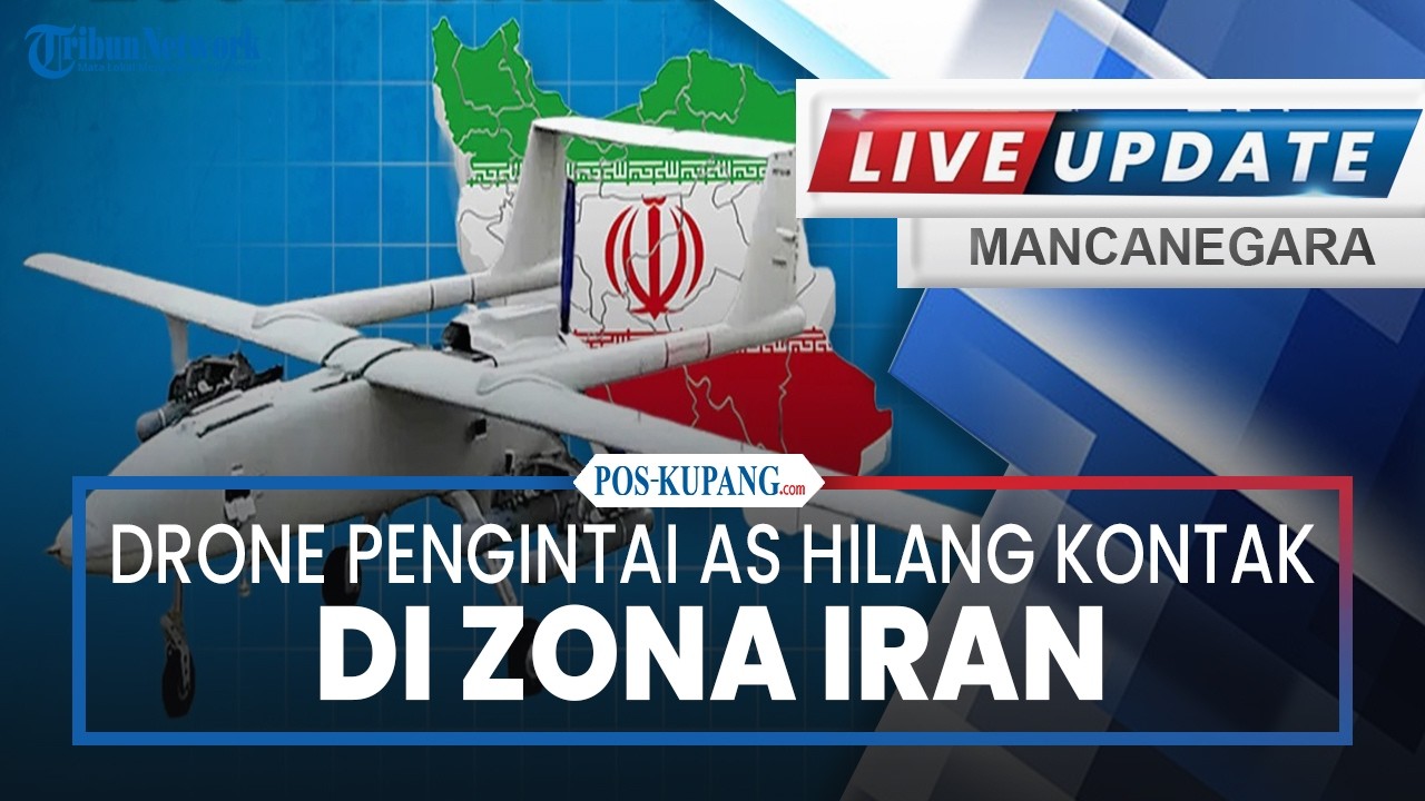 🔴Drone Pengintai AS Hilang Kontak di Zona Iran, Bersiap Perang Panjang