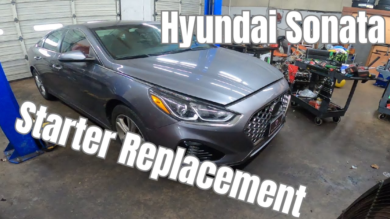 Замена стартера Hyundai Sonata 2009-2019