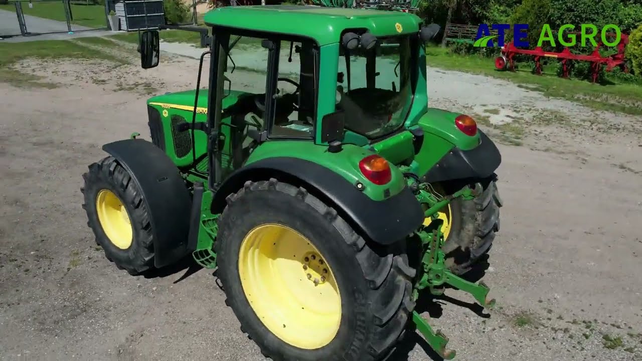 John Deere 6320  | 2001 | 7200 mth | 1. właściciel | klimatyzacja, amortyzowana oś - John Deere 6320