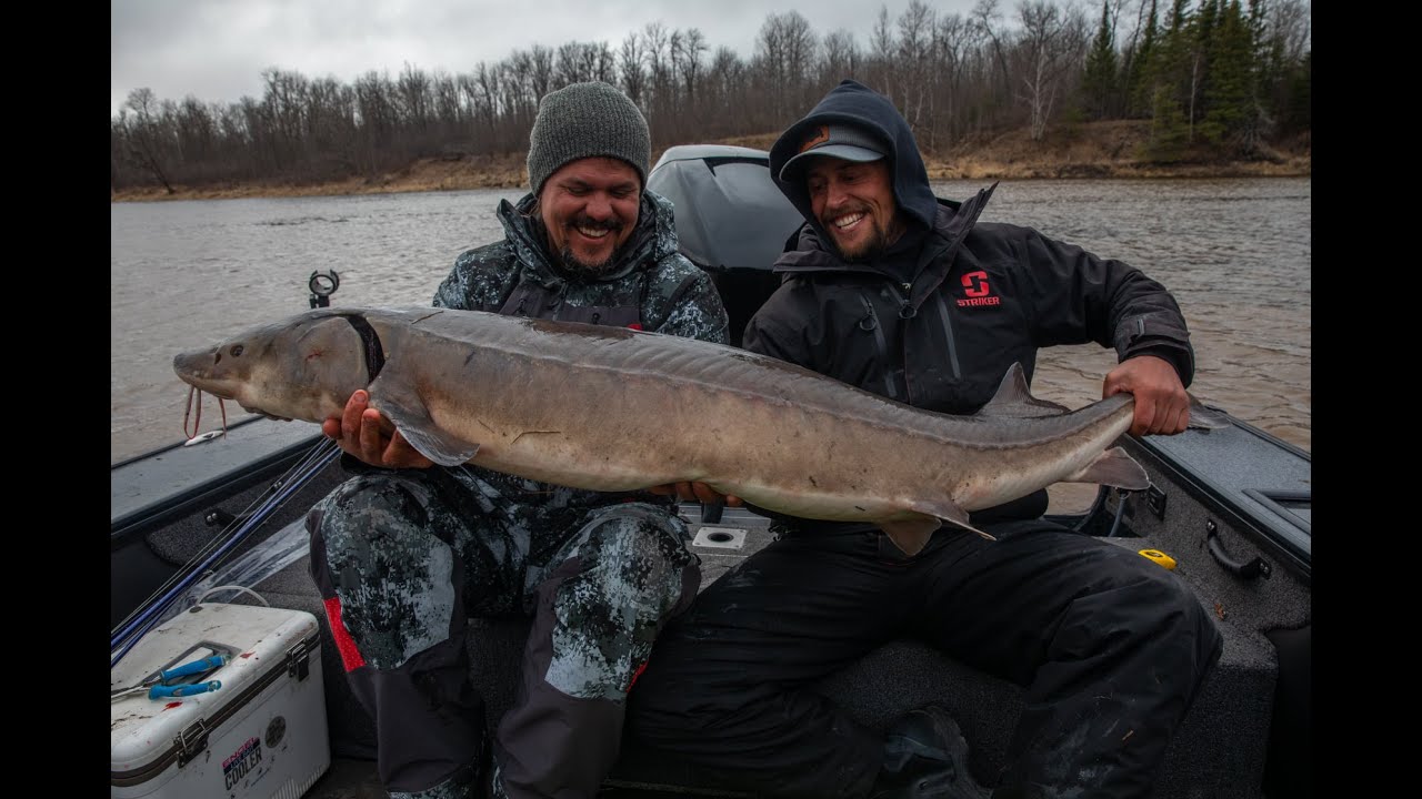 Chasing down April Sturgeon on the Rainy River!