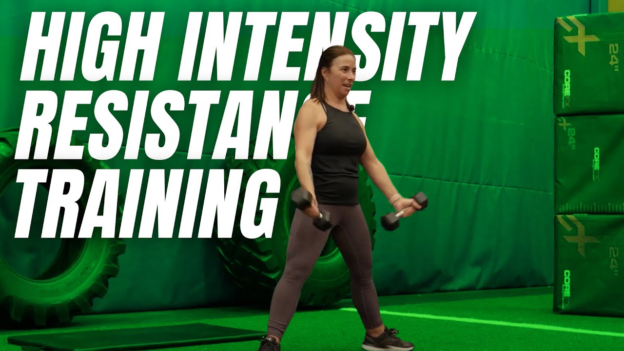 HIRT (High Intensity Resistance Training) avec Nadia