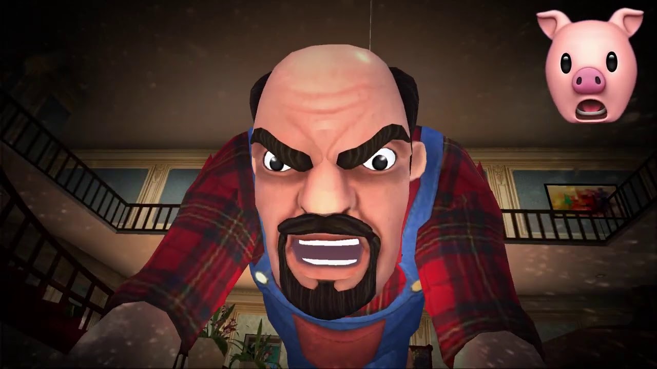 SCARY STRANGER 3D.. | Fan Choice FRIGHTday (Is He Hello Neighbor?)