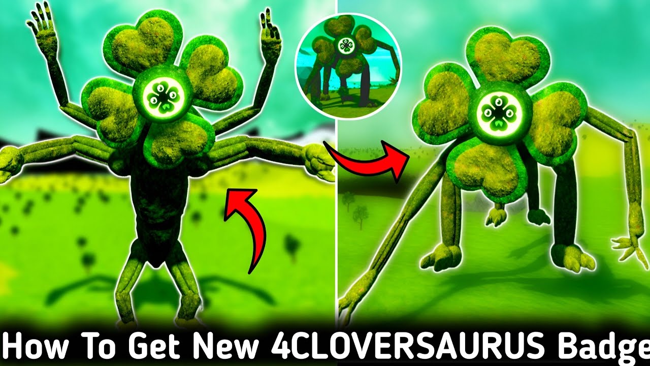 How To Get 4CLOVERSAURUS Badge Morph In Tiny Universe Roleplay - New St. Patrick Day Event