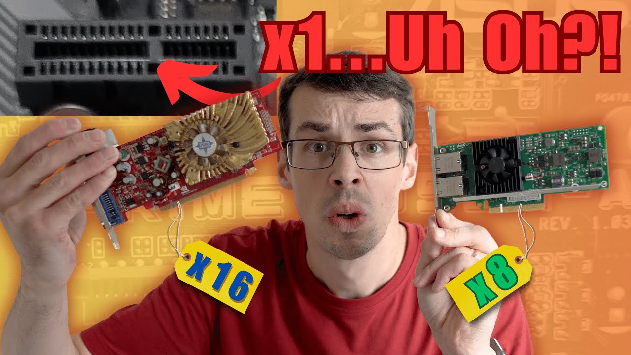 Можно ли вставить PCIe x8 (или x4/x1) в слоты x16? (И наоборот?)