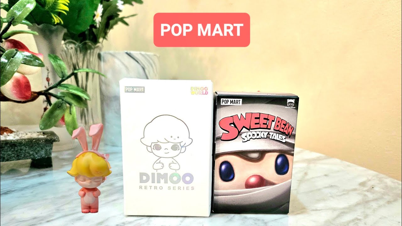 POP MART DIMOO RETRO SERIES & SWEET BEAN SPOOKY TALES UNBOXING | Art Toys