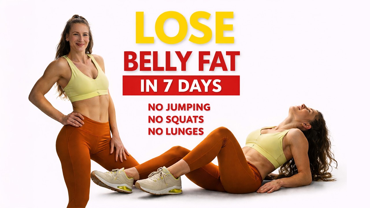 10 Min Ab Workout to Lose Belly Fat Fast, No Plank, No Equipment, at Home|ZuzuFitFlow