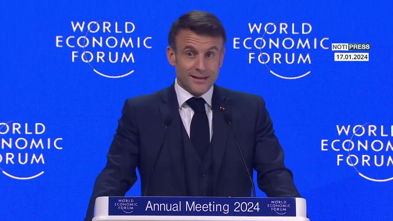 Discurso completo de Emmanuel Macron en el World Economic Forum 2024