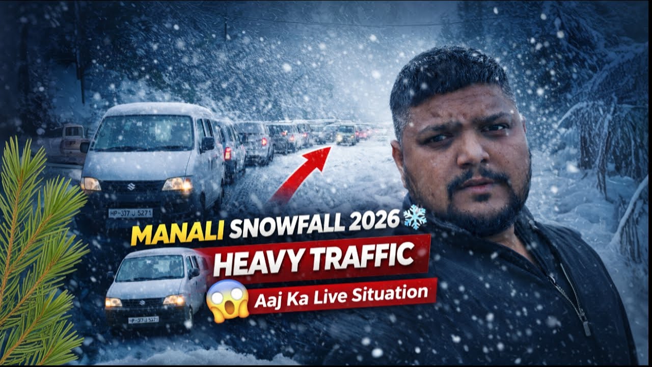 Manali Snowfall 2026 LIVE What's REALLY Happening Now