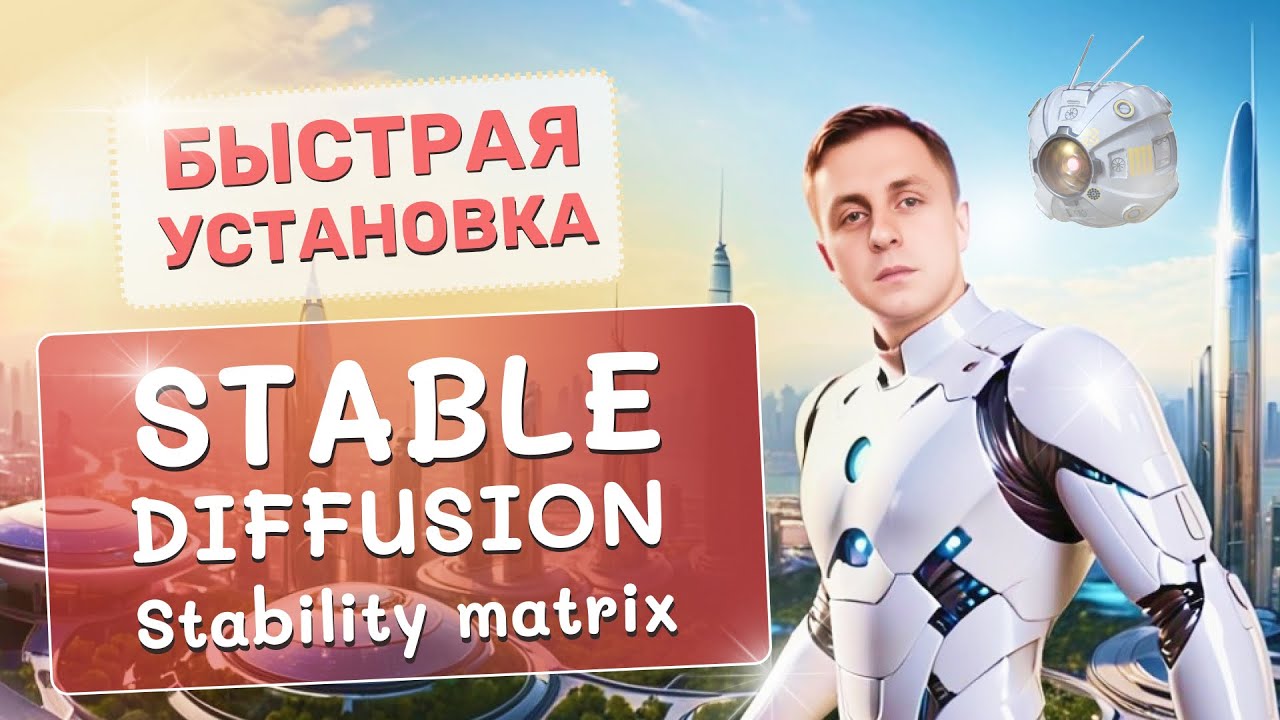 Самый простой способ установки Stable Diffusion через программу Stability matrix