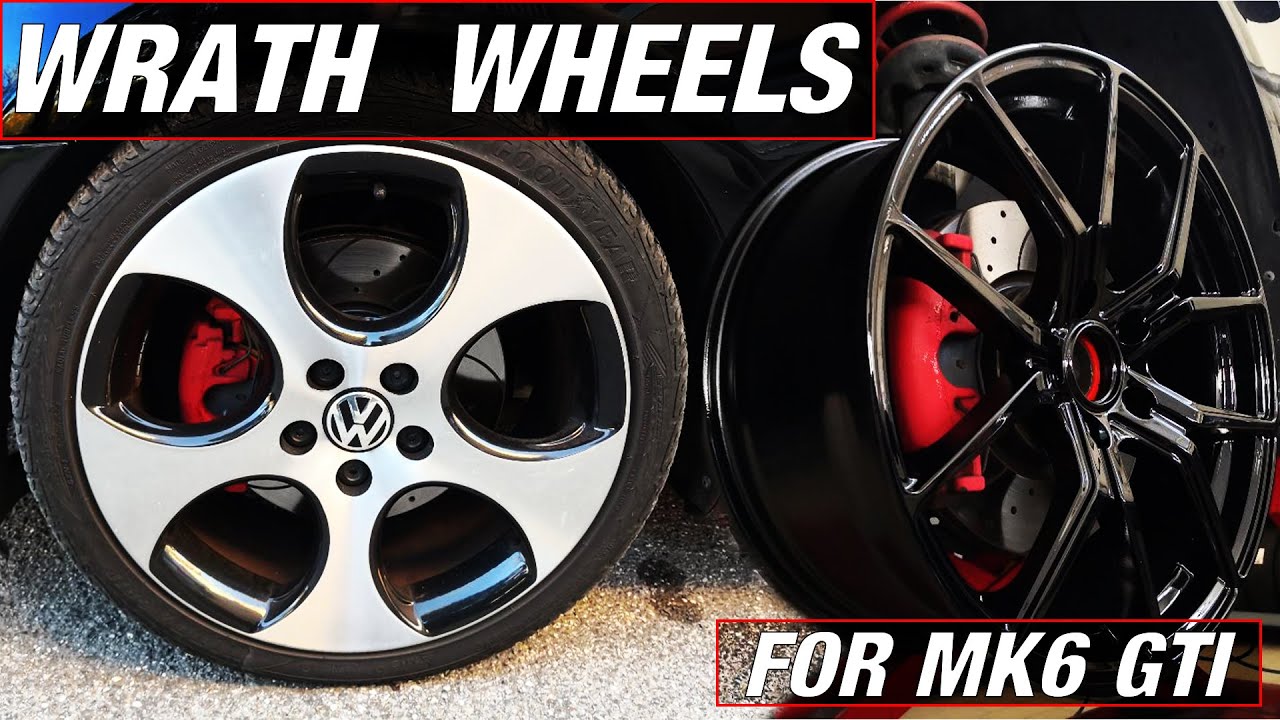 cerchi WRATH WHEELS WF7 per GOLF 6 GTI | una BOMBAAAAA !!!