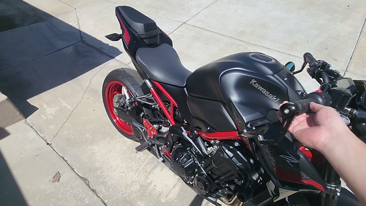 2021 Kawasaki Z900 CS racing exhaust