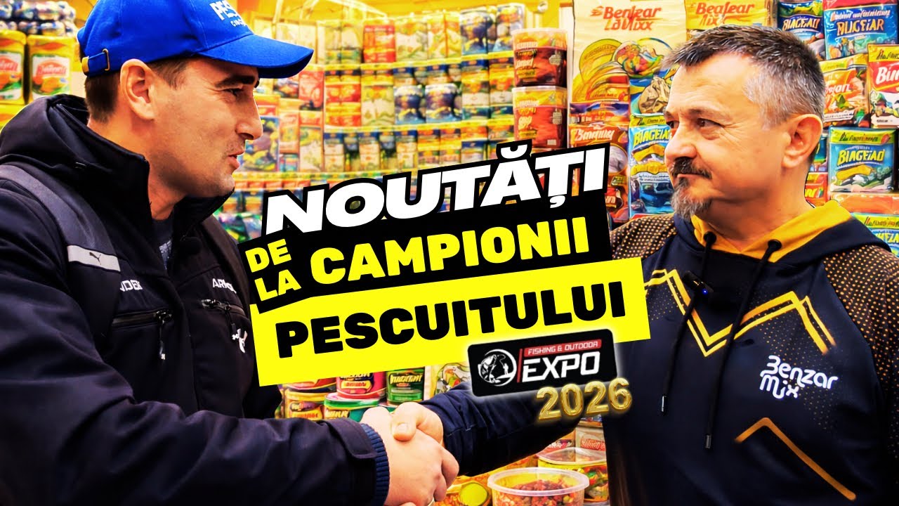 Față în față cu campionii pescuitului românesc! Ce am descoperit la Expo Fishing & Outdoor Arad 2026
