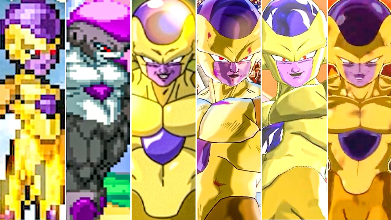 (2025 Update) Golden Frieza - Transformation & Strongest Moves ALL GAMES 👑👑 Golden Supernova,..