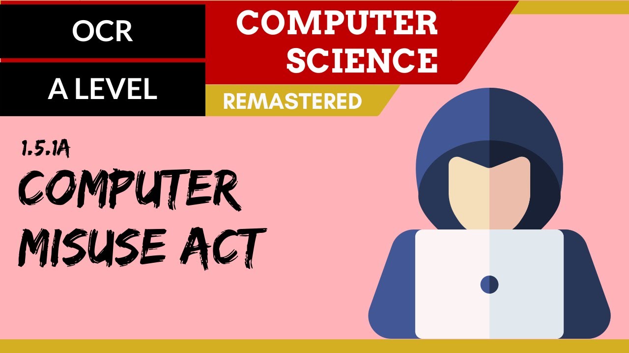 108. OCR A Level (H046-H446) SLR16 - 1.5 Computer Misuse Act