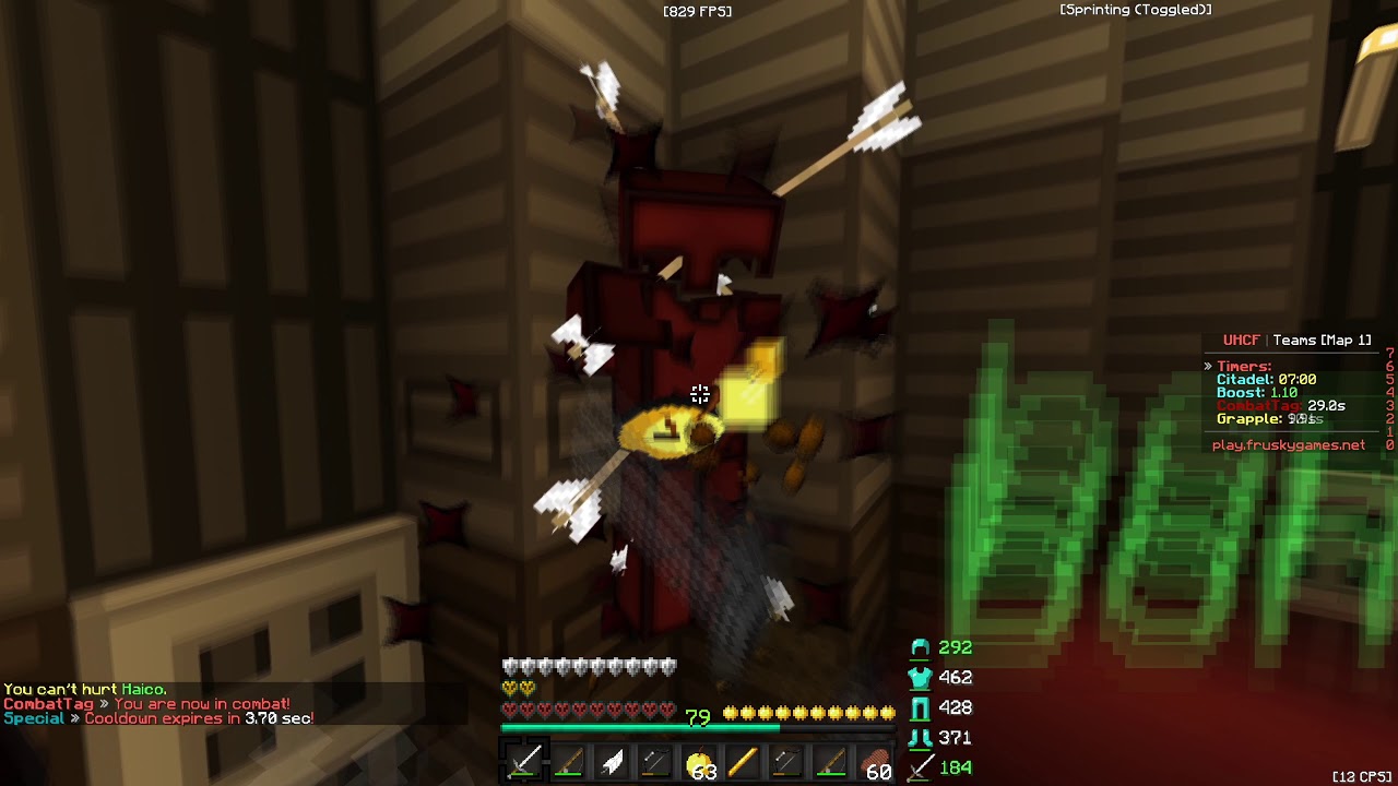 FruskyGames | Map 11 #1 | KOTH Fights W/ NoEffort (looting 2 kothswords) & More
