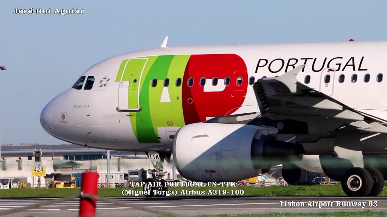 Onze Lindos AVIÕES Pousando e Decolando no Aeroporto de Lisboa Portugal