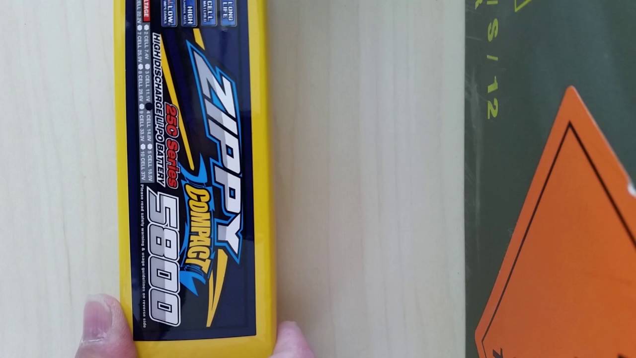 ZIPPY Compact 5800mAh 4S 25C/35C Lipo Pack