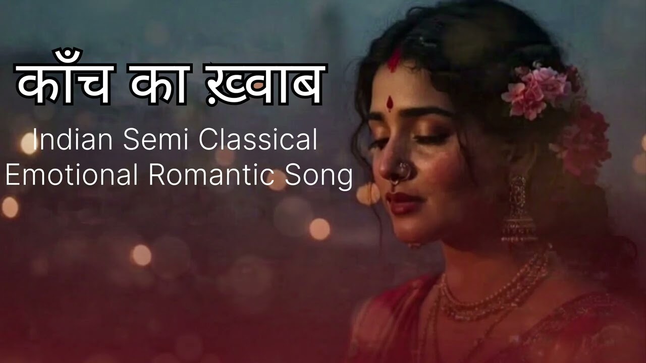 काँच का ख़्वाब | Emotional Semi Classical Love Song | Soulful Romantic Melody