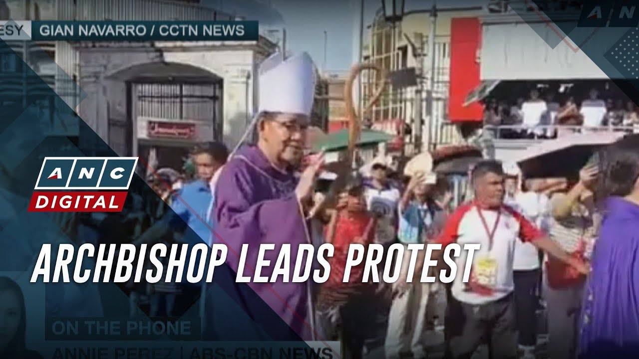 Cebu archbishop leads anti-corruption protest in the province | ANC