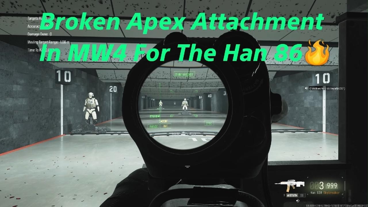 Broken Apex Attachment In Mw4