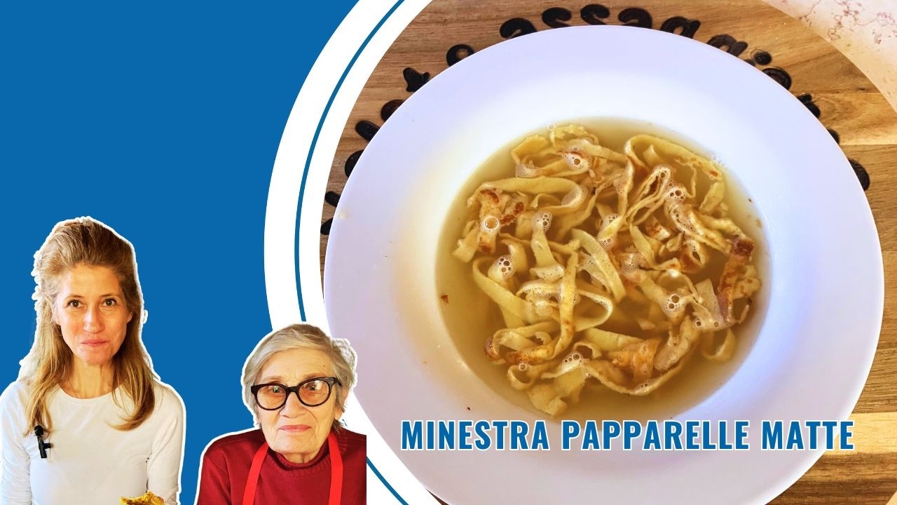 LA MINESTRA DELLA MAMMA: frittatina e brodo caldo, un piatto semplice, facile economico e delizioso!