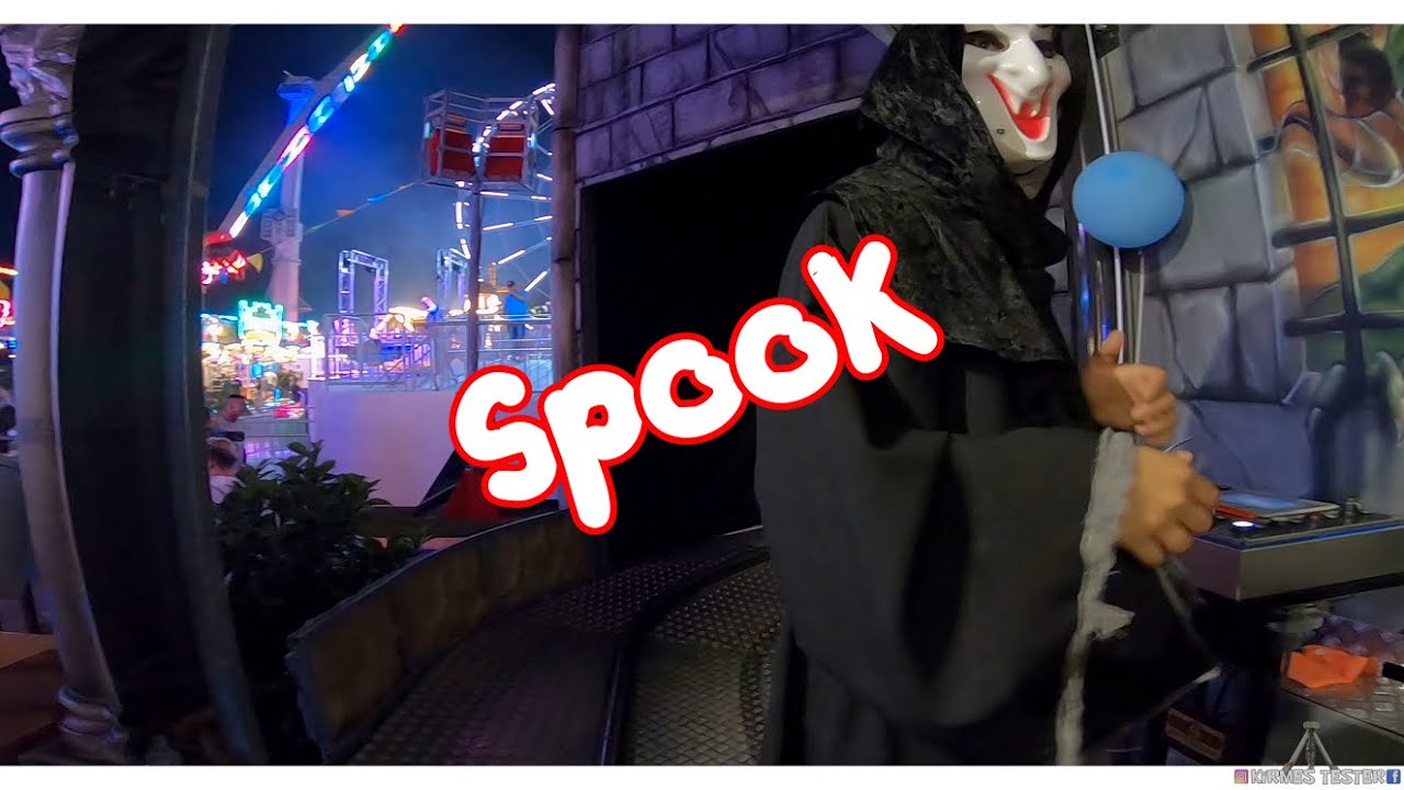 Holiday Park Szczecin Spook Geisterbahn Stettin 2021 Kirmes in Polen Kirmes Tester Kermis