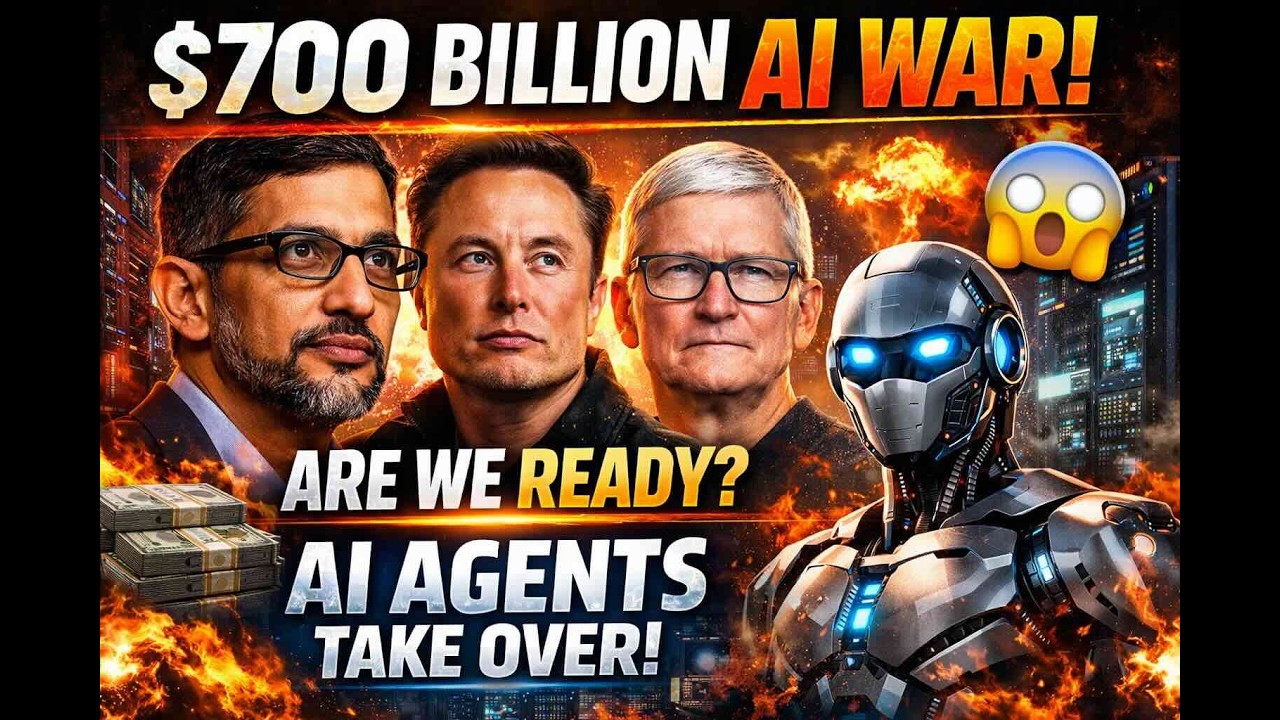 $700 BILLION AI WAR: Big Tech’s Secret Bet on AI Agents Will Change Everything