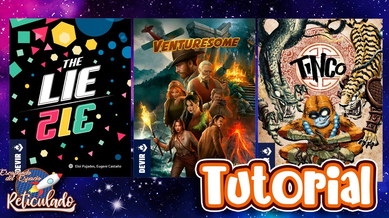 Devir Pocket: THE LIE  + VENTURESOME + TINCO