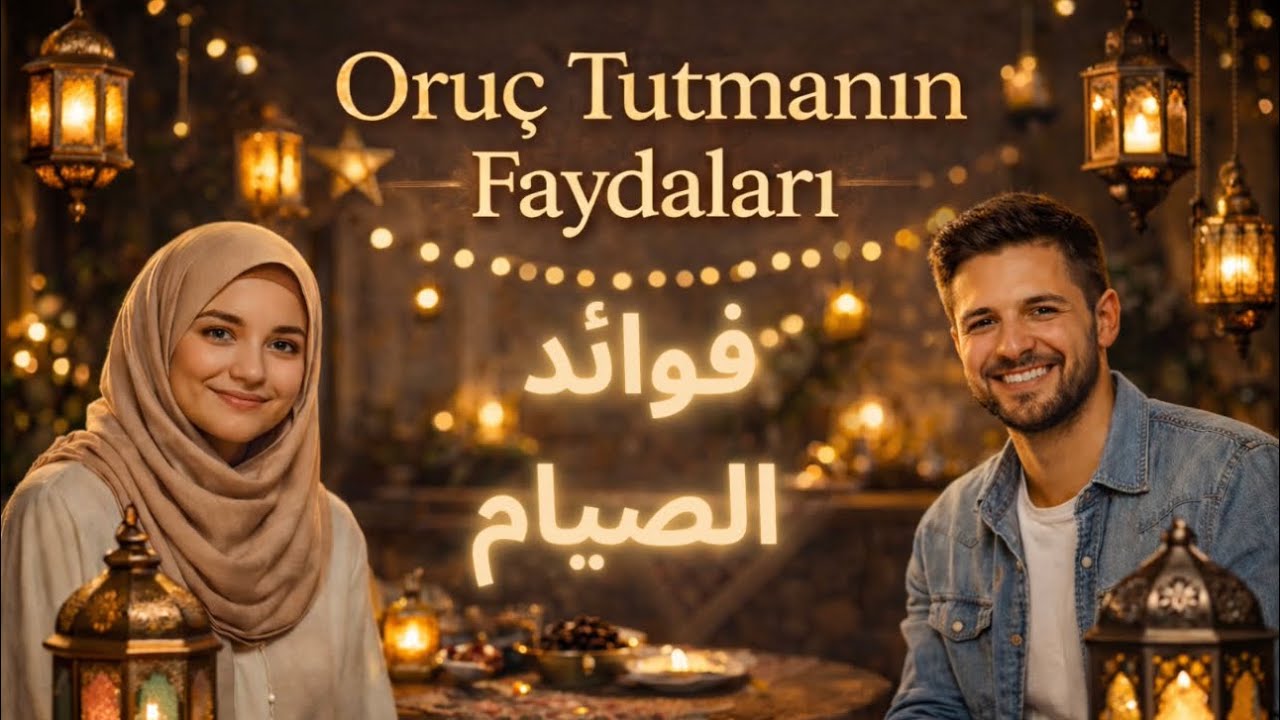 فوائد الصيام | موضوع تركي مترجم A1-A2 The Benefits of Fasting | Turkish Topic with Translation A1-A2