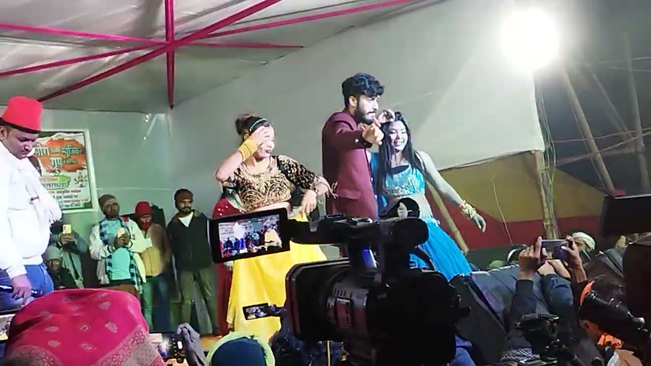 Gaurav Thakur ke archestra song stage show viral video2024 Raj Rupesh Dj songs मैथिली भाषा