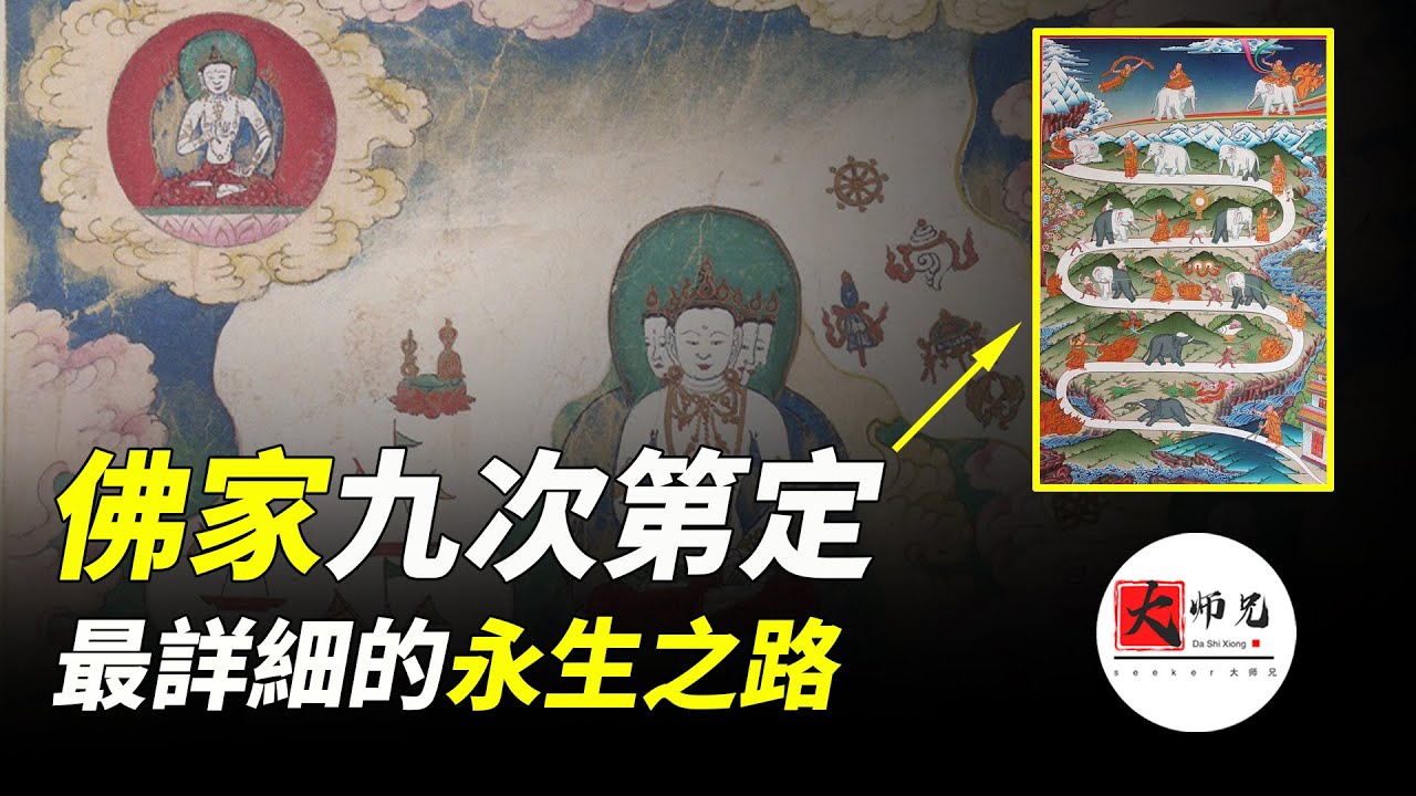 佛家禪點之九次第定，一步一步教你，最詳細的永生方法！|seeker大師兄
