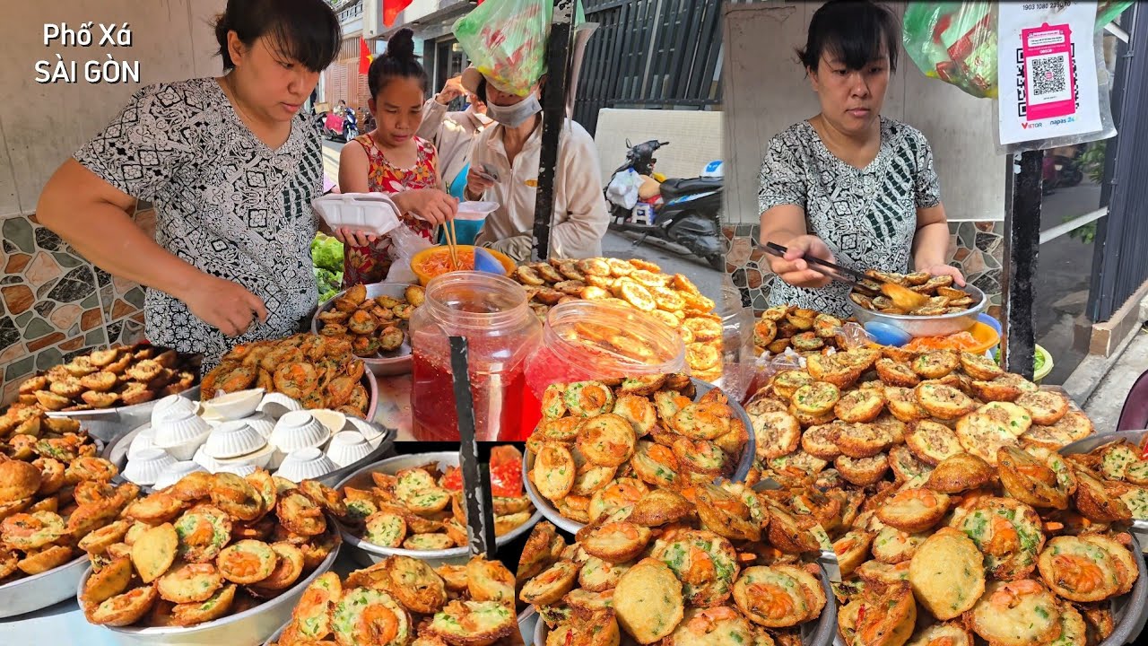 Phát hiện chị gái BÁN BÁNH KHỌT, CHÈ TRÔI NƯỚC trong HẺM SÂUđông nghẹt KHÁCH lúc giữa trưa 